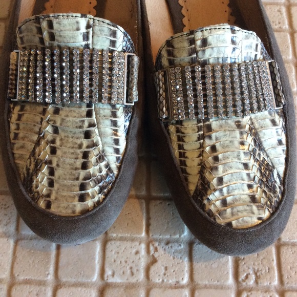 Donald J. Pliner / Casual Mules With Bling size 7.5 - Picture 2 of 6